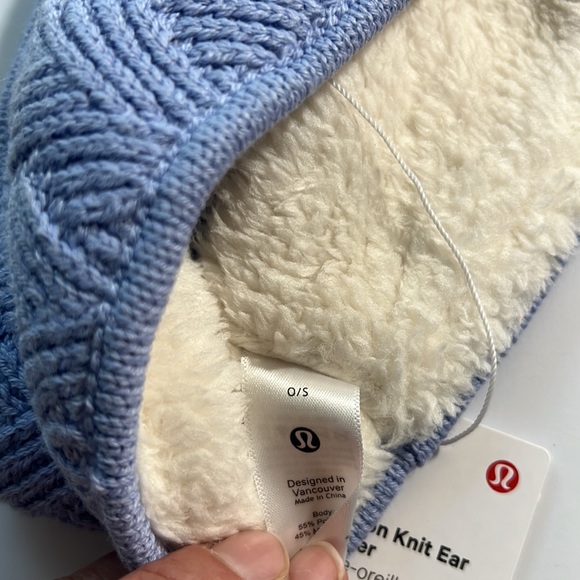 Lululemon Knit Ear Warmer lavender Dew - Picture 3 of 5